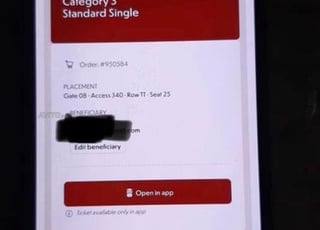 DEUX TICKETS CAT3 COTE A COTE MAROC ZAMBIE