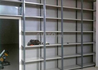 Rayonnage métallique robuste Idéal pour entrepôt