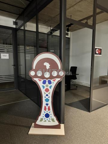 توتيم خاص بكأس الأمم الأفريقية 160 سم × 65 سم من الألكوبوند