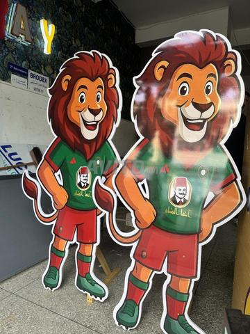 TOTEM SPECIAL CAN 160cm x 65cm en Alucobond - 2
