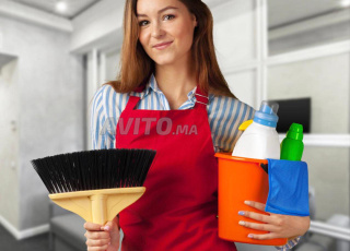 Femme de ménage et nounou cuisine