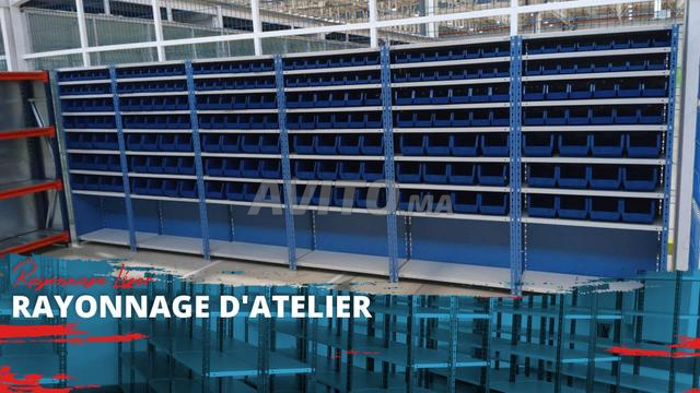 رفوف خفيفة متعددة الاستخدام - ورش العمل والمكاتب - 2