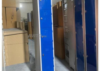  خزانة معدنية بأربعة أرفف (عرض ترويجي) Vestiaire