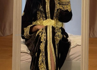 Caftan mobra avec smim hor