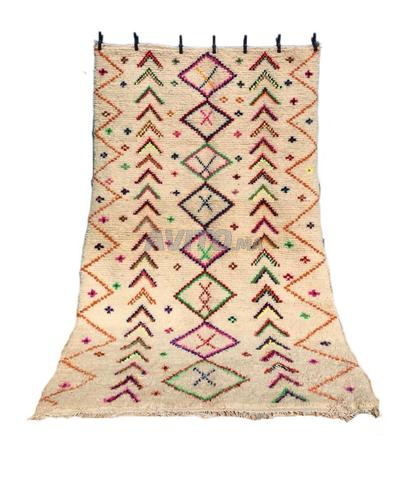 سجاد بربري من الصوف الطبيعي 246 × 156 سم