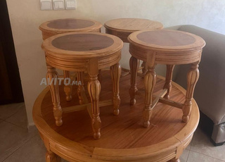 Table de salon et cendriers table salon et cendriers