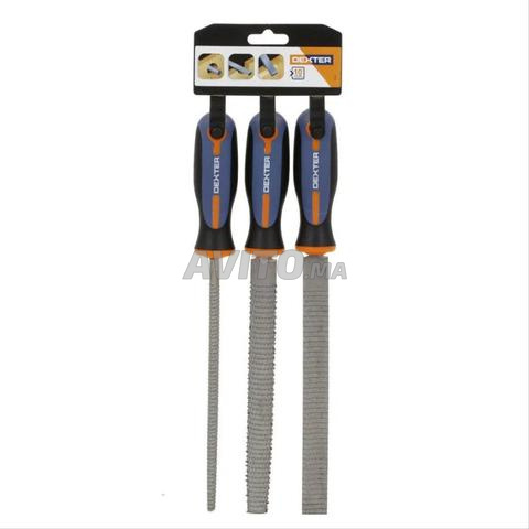 Lot De 3 Râpes Grosse Piqûre Dexter 200 Mm