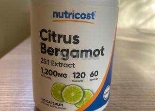 Nutricost Citrus Bergamot 1200mg 120 Caps 07/2027