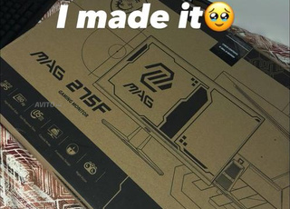 ECRAN MSI 27 POUCES 180HZ (msi mag 275f)