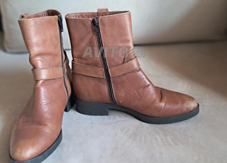 Bottines KAMOMIE en cuir
