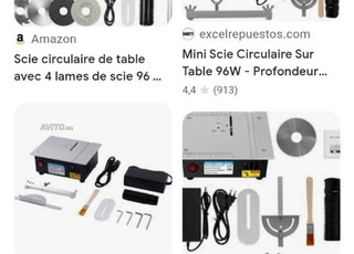 Scie circulaire de table