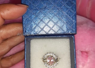 Bague en argent 925 et Pierre zircone