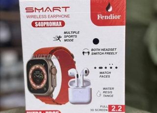 Smart watch et les écouteurs