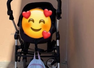 Poussette en bon état