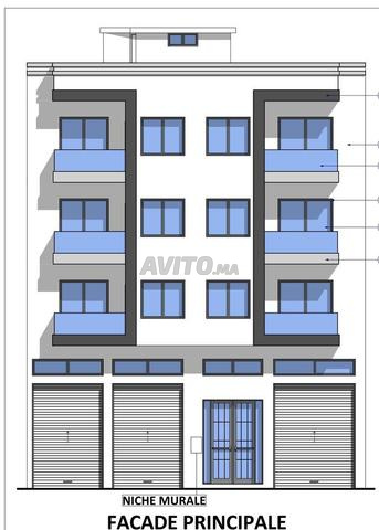أرض منطقة عمارات على الطريق الرئيسي في بوسكورة