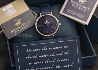 Montre Beverly Hills Polo Club authentique