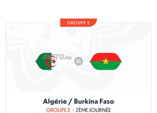 algerie / burkina faso