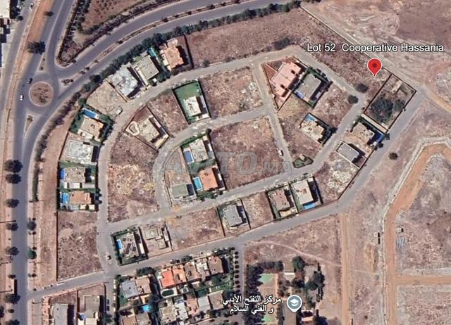 Terrain Villa 375 m² Bouskoura Cooperative Hasania - 2