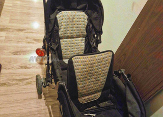 poussette pour jumeau