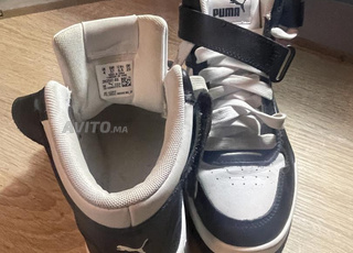 Basket Puma noir et blanche hautes