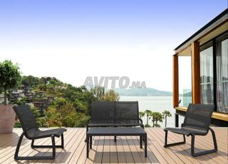 Pacific lounge SALON (EN resine durable)