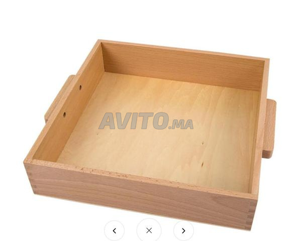 Plateau de rangement pour les 9 cubes de 1000