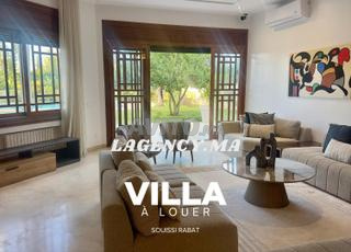Villa à louer Souissi