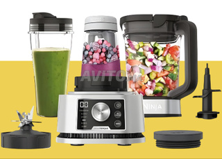 Mixeur 3en1 Ninja Foodi Power Nutri Gris et Noir