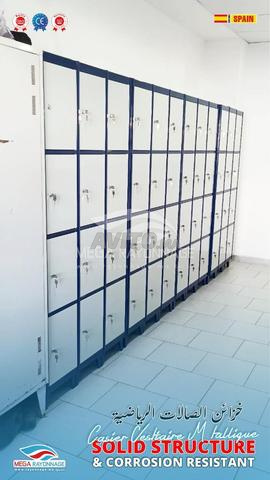 Les vestiaires métalliques