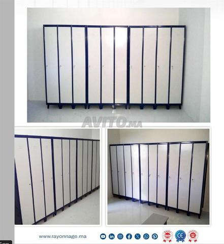 Les vestiaires métalliques - 2