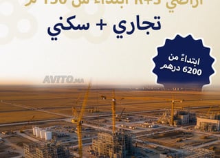 Terrains commerciaux R 3 à Salé à partir de 6200 DH