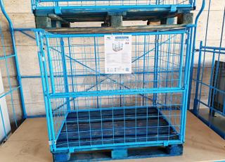 Palette à ridelles repliables – 600kg