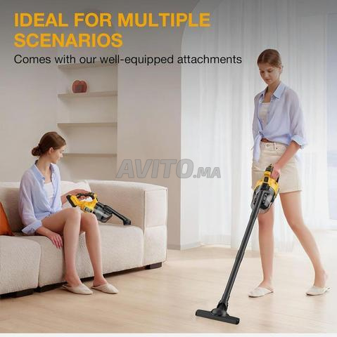 مكنسة كهربائية محمولة - جديدة 🔥 📍 متواجدة في العيون