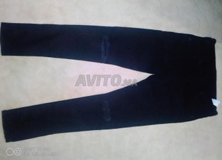 Superbe pantalon jean noir pour homme