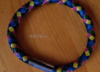 PAUL SMITH Bracelet en cuir tressé