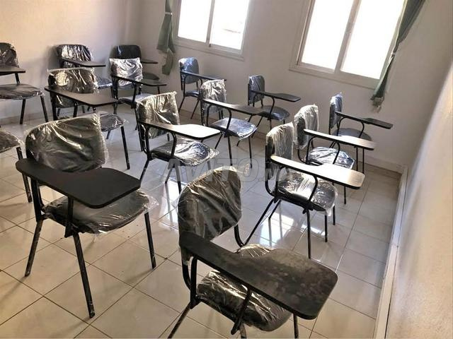 كرسي مدرسي ISO شبه معدني مدرسي