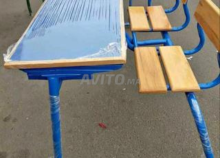 Table scolaire double places