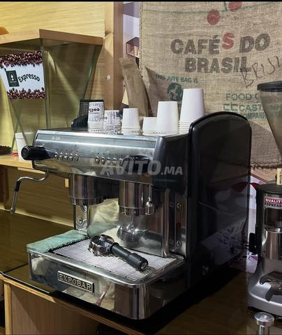 ماكينة قهوة اكسبوبار G10 وطاحونة مازر