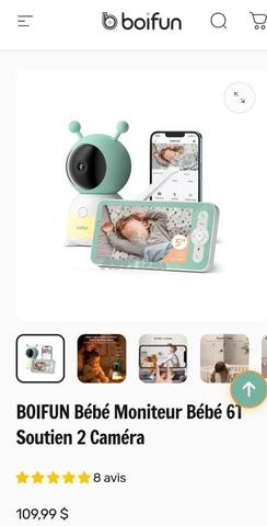 كاميرا مراقبة أطفال عالية الجودة