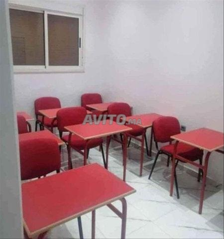 Aménagement classe chaise iso à Rabat