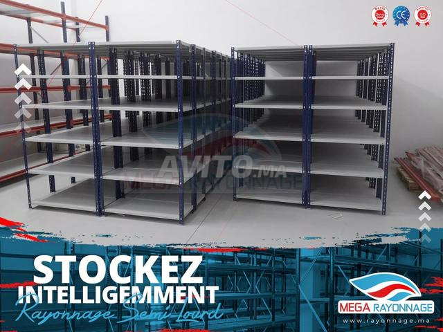 رفوف معدنية نصف ثقيلة حسب الطلب