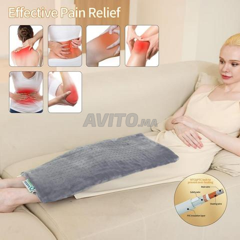 وسادة تدفئة وتدليك Coussin chauffant lesté massant - 2