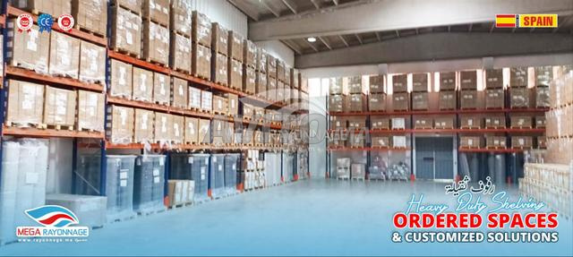 Rack à palettes – Capacité maximale