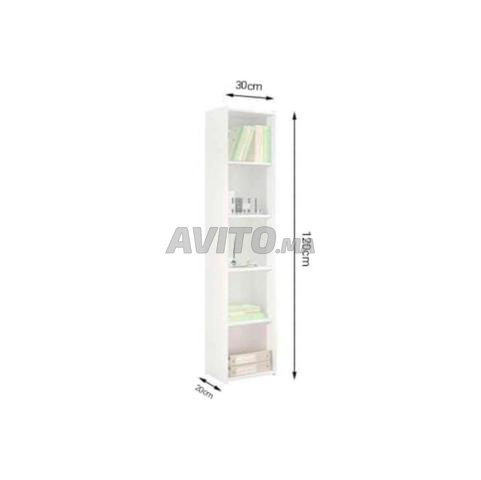 مكتبة خزانة متعددة الاستعمالات