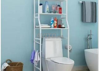 Étagère رف موفر للمساحة فوق المرحاض