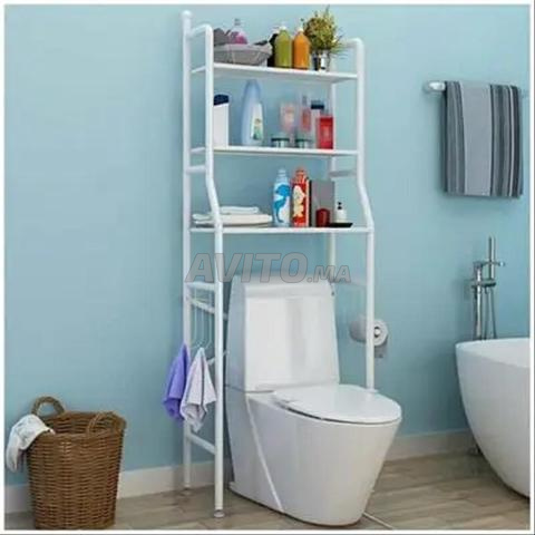 Étagère رف موفر للمساحة فوق المرحاض
