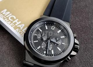 Montre Michael Kors noire pour homme