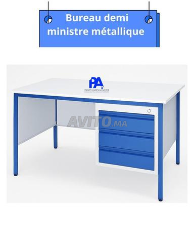 Bureaux Scolaires semi métallique