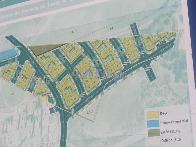 Terrains à vendre à Tétouan Al Balia dans lotissement Sebai à Tanger