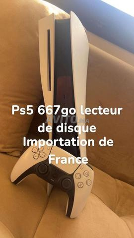 جهاز Ps5 مع وحدة تحكم